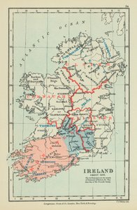 Irland (Farblithografie)