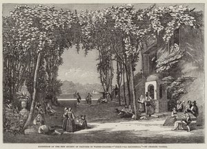 Italien, La Saltarella (Gravur) von English School