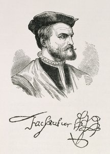 Jacques Cartier (1491-1557) Illustration aus Band IV von 