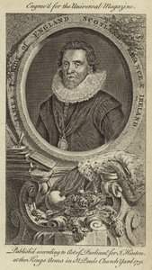 James I., König von England, Schottland, Frankreich und Irland von English School