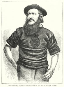 James Parsons, stellvertretender Superintendent der Royal Humane Society