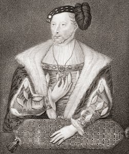 James V., König von Schottland von English School