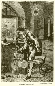 James Watt experimentiert von English School
