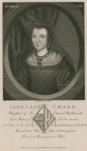 Jane, Lady Caesar, Tochter von Sir Edward Barkham