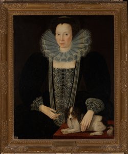 Jane Weston, zweite Ehefrau von Sir Thomas Bisshopp von English School