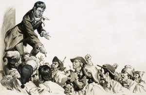 Jean Paul Marat weckte Hass in den Herzen der Pariser Massen