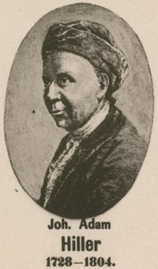 Johann Adam Hiller (Gravur)