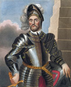 John Baliol (gest. 1269), nach einem Gemälde in der Bodleian Gallery