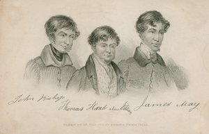 John Bishop, Thomas Head (alias Williams), James May von English School