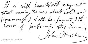 John Braham, Sänger