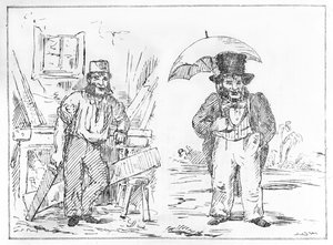 John Dobbs in England und Indien aus dem Delhi Sketchbook
