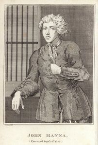 John Hanna, hingerichtet am 14. September 1739