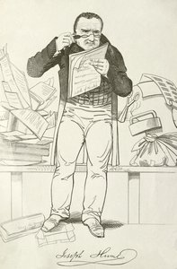 Joseph Hume, schottischer Arzt, Politiker und radikaler Abgeordneter von English School
