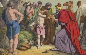 Joseph wird von seinen Brüdern verkauft