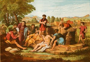 Joseph wird von seinen Brüdern verkauft