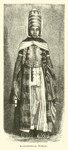 Kabardonische Frau von English School