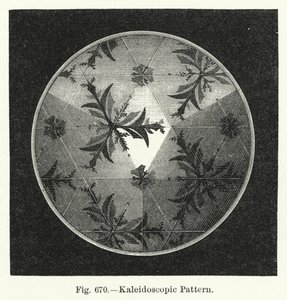 Kaleidoskopisches Muster (Gravur)