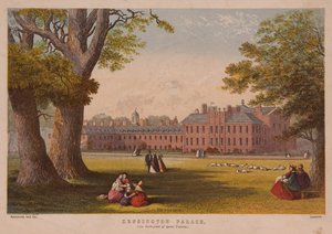 Kensington Palace, gedruckt von Kronheim und Co., Mitte des 19. Jahrhunderts von English School