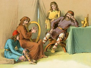 König Alfred im Zelt von Guthrum