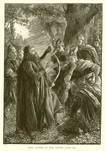 König Alfred im dänischen Lager, 895