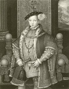 König Edward VI. von English School