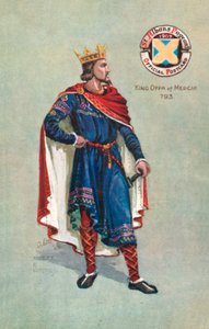König Offa von Mercia 793, St Alban