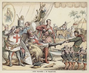 König Richard I. in Palästina