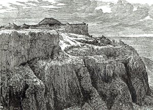 Haus von König Theodor, Magdala aus 