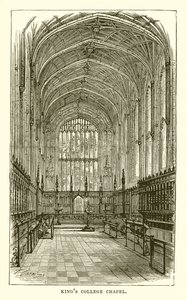 Kapelle des Kings College von English School