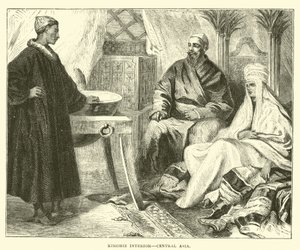 Kirgisisches Interieur, Zentralasien