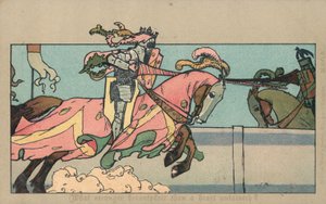 Ritter zu Pferd von English School