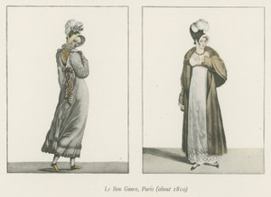 Le Bon Genre, Paris (ca. 1810) von English School
