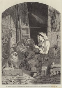 La Culla (Gravur) von English School