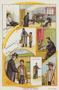 Beschriftet für Stepney (Farblithografie)