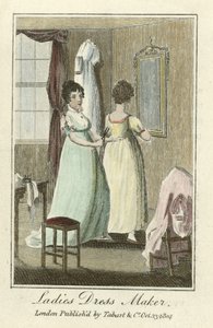 Damenkleidermacher, veröffentlicht 1804