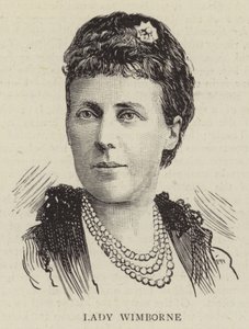 Lady Wimborne (Gravur) von English School
