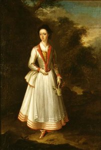 Dame in Reitkleidung von English School