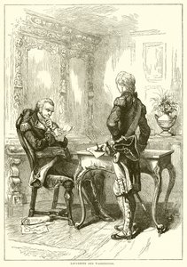 Lafayette und Washington