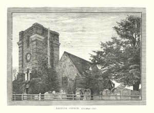 Laleham Kirche (Gravur)
