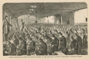 Großer Eichenraum im Middlesex House of Correction von English School