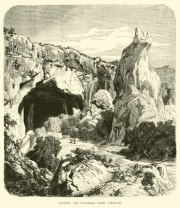 Latomie del Paradiso bei Syrakus von English School