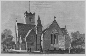Leiston Kirche, Suffolk (Gravur)