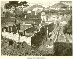 Bibliothek von Herculaneum