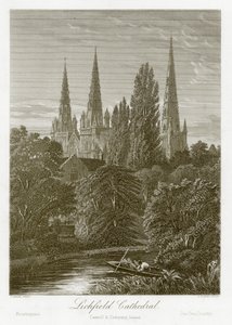 Kathedrale von Lichfield von English School