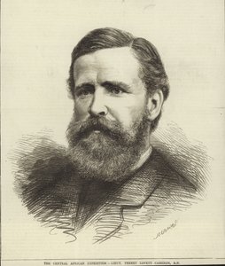 Leutnant Verney Lovett Cameron (Gravur) von English School