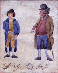Kleiner Billy und Sweep, frühes 19. Jahrhundert von English School
