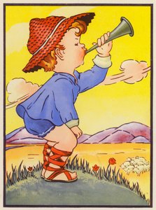 "Kleiner Junge Blau, komm blas dein Horn" von English School