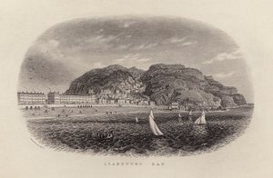 Llandudno Bucht (Stich) von English School