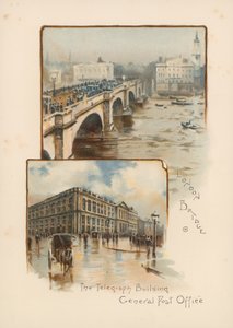 London Bridge, das Telegraphengebäude, Hauptpostamt