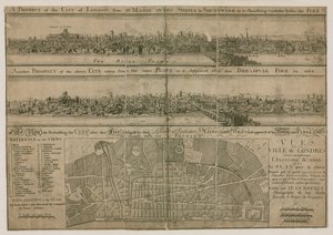 London, vor und nach dem großen Brand von English School